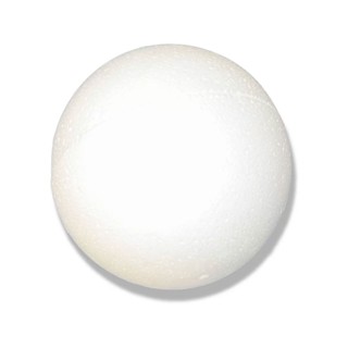 Bola de isopor 125mm com 6 unidades Styroform
