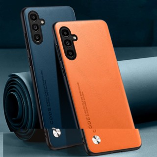 Sumsung M14 5G Capa Premium De Couro Liso Para Samsung Galaxy M14 M 14 5G 2023 TPU Estrutura Macia Protect Funda SamsungM14