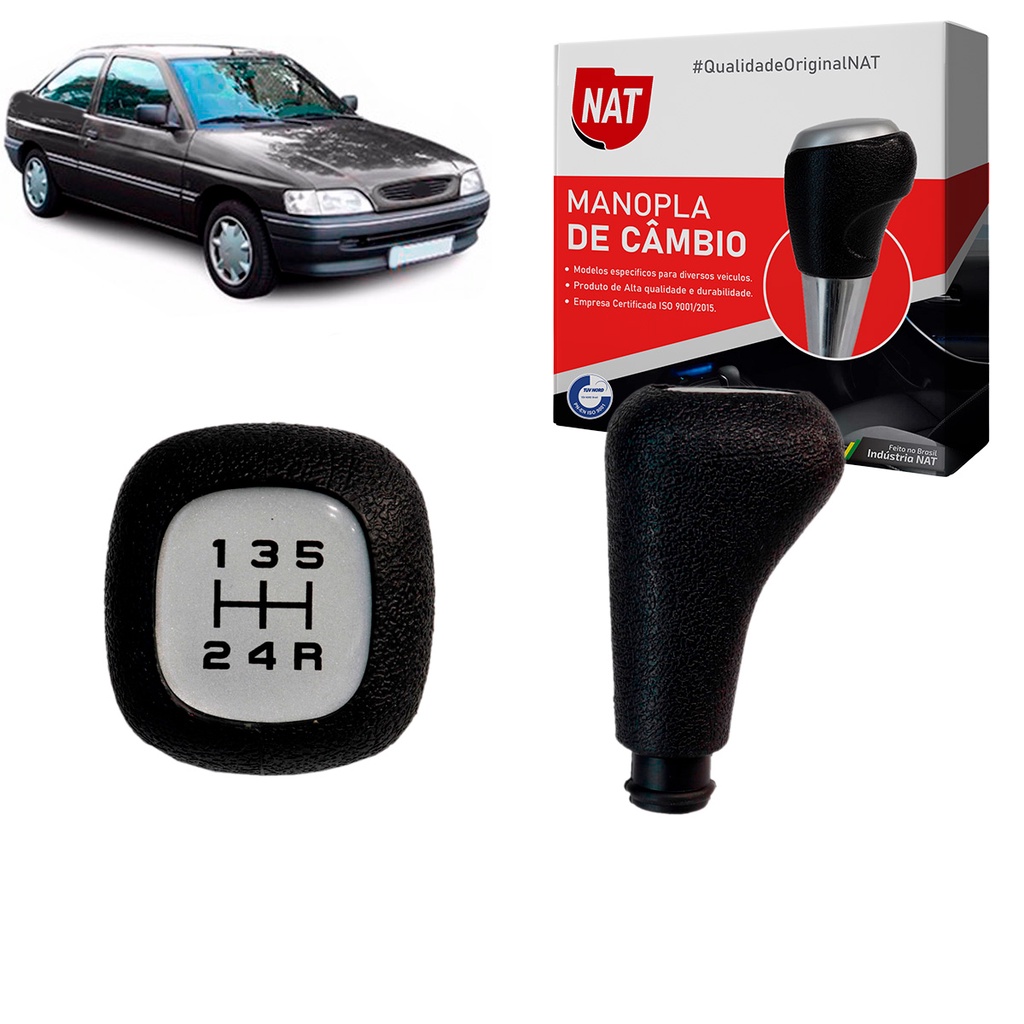 Manopla de Câmbio Escort 1993 Até 1996 Curta Ré P/ Baixo em Oferta na Shopee