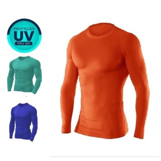 Camisa Uv +50 Manga Longa Slim