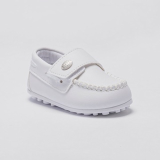 Mocassim Infantil Menino Babê Batizado Festa Sapato Branco Confortável Leve 37127 Pequito em Oferta na Shopee