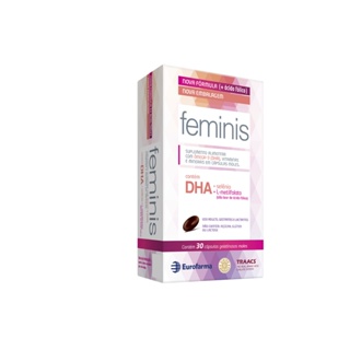 Suplemento Alimentar Feminis Ômega 3 DHA Vitamina Eurofarma