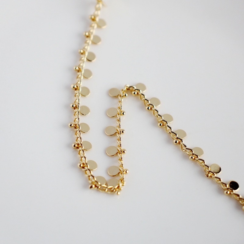 Pulseira banhada a ouro 18k