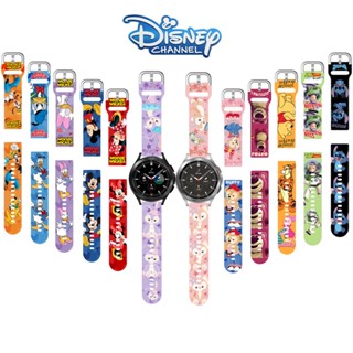 Pulseira De Silicone Mickey Mouse Cute watch Sports For Samsung Galaxy 4 Classic 5 Pro 40mm 44mm Relógio