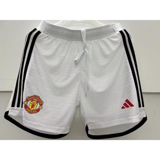 Jogador Edição 2324 Novo MU Home White Football Calções De Alta Qualidade AAA + S-3XL