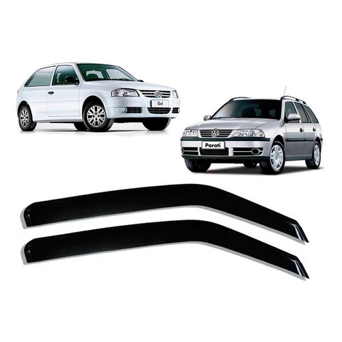 Calha de Chuva Defletor Gol G2 G3 G4 1995 a 2014 2 Portas