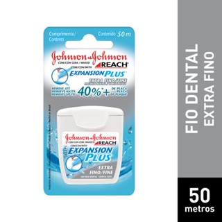 Fio Dental Reach Expansion Plus Extra Fino 50M