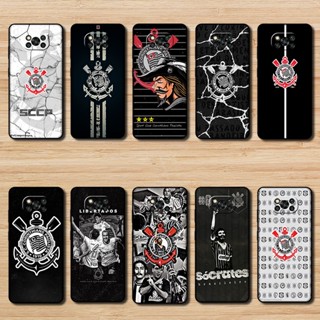 Estojo Para Telefone Xiaomi Poco X3 NFC Pro corinthians Soft shell TPU