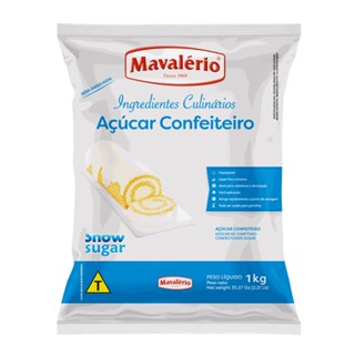 Açucar Confeiteiro 1kg - Mavalerio