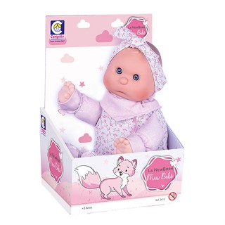 Boneca de Pano Macia La New Born Meu Bebe