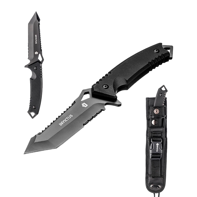 Faca Invictus Bold Bainha Com Sistema Molle Full Tang C/Nfe