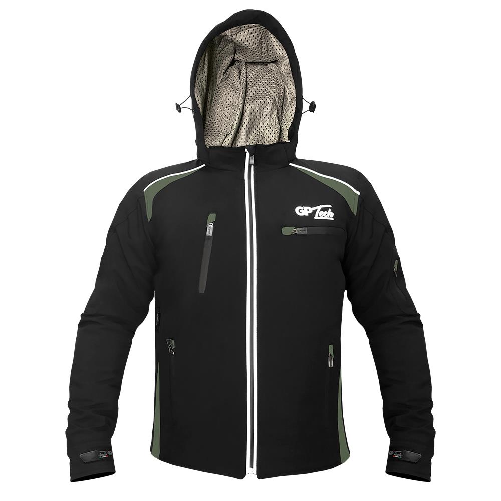Jaqueta Motociclista GP TECH SOFT Casual Resistente À água Com Proteções em Oferta na Shopee