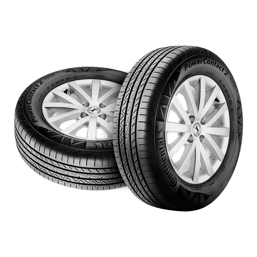 Kit 2 Pneus Continental 185/70 R14 88H PowerContact 2