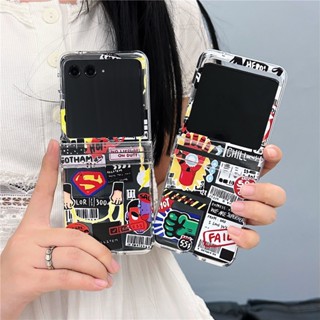 Para A Caixa moto RAZR 40 Ultra 2023 Capa Do Telefone À Prova De Choque The Avengers Clear Crystal , Anti-Fall Shockproof Compatível Com O Motorola 40U