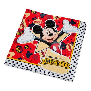 Guardanapo De Papel Festa Mickey Mouse Regina 16 Unidades