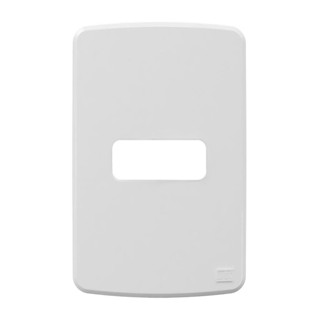 Placa Acabamento 4X2 1 Posto Horizontal Branco Compose Weg