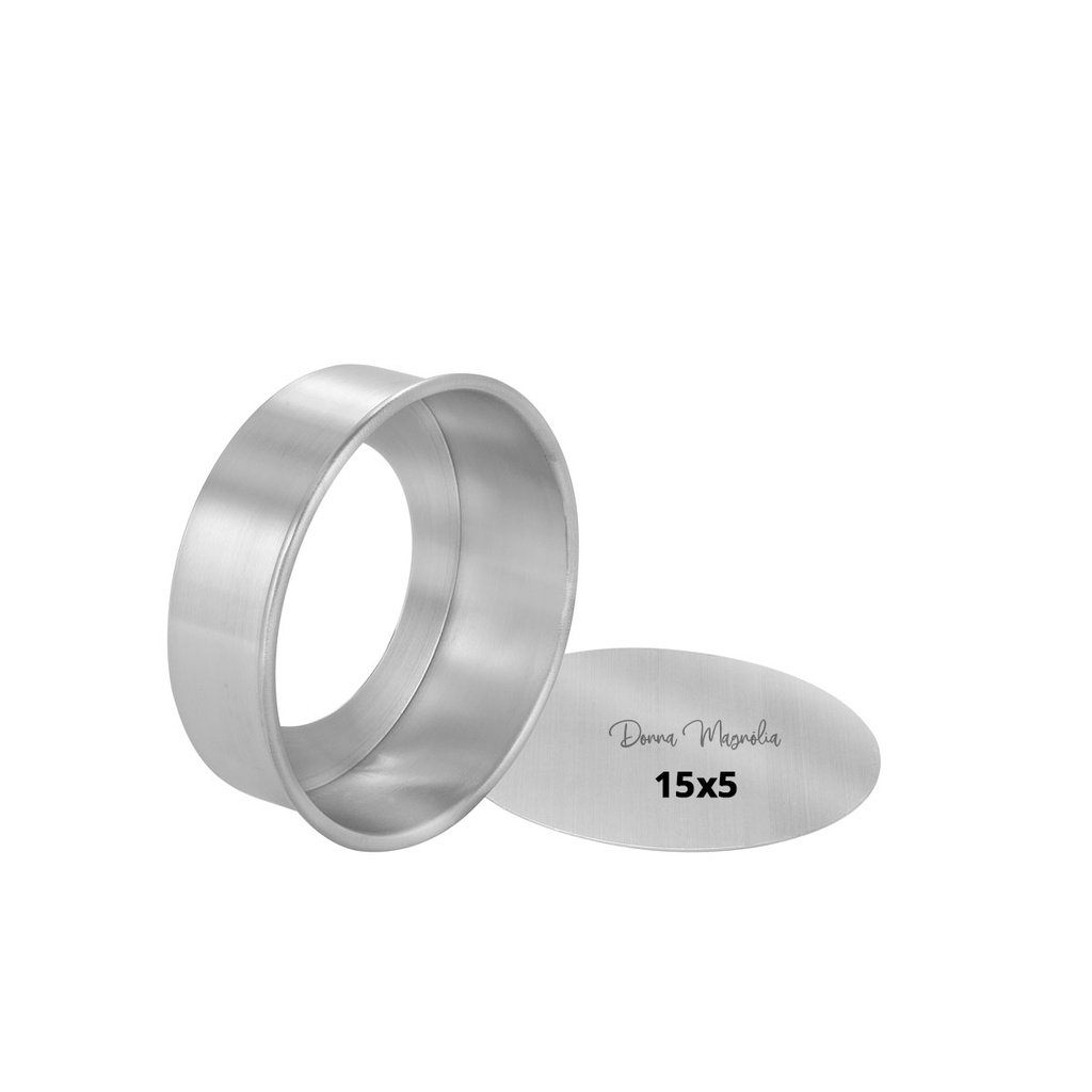 Forma Assadeira Bolo Torta Fundo Falso REMOVIVEL  N 15 x 5 cm Alumínio - J24 em Oferta na Shopee