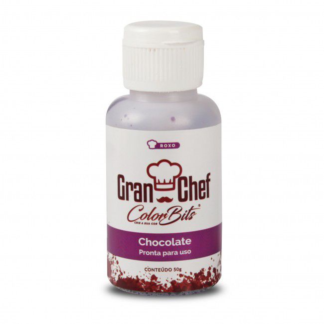 Color Bits Manteiga de Cacau para Chocolate Roxo 50g - Granchef - Rizzo Confeitaria em Oferta na Shopee