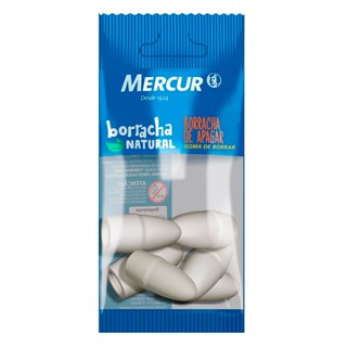 Borracha branca ponteira Blister com 6 unidades Mercur
