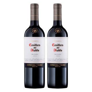 Kit 2 Vinhos Casillero Del Diablo Malbec 750ML