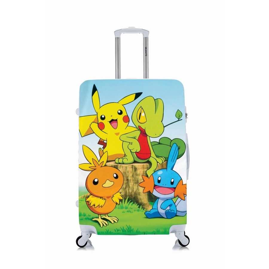 Capa Protetora Para Mala Viagem Personalizada Media Pokémon