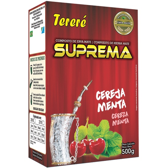 Erva Mate para Tereré Suprema - Cereja Menta