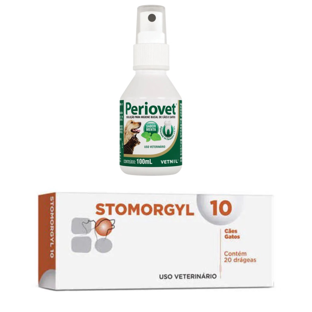 1 Stomorgyl 10 E 1 Periovet Spray 100ml Limpeza de Tártaro em Oferta na Shopee