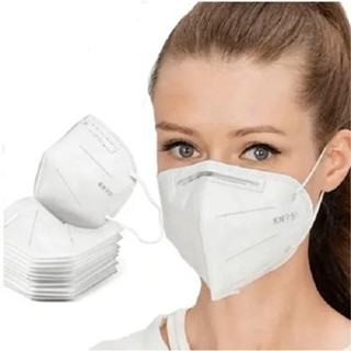 Kit 50 Máscara Kn95 Descartável Proteção 5 Camada Respiratória Pff2 N95
