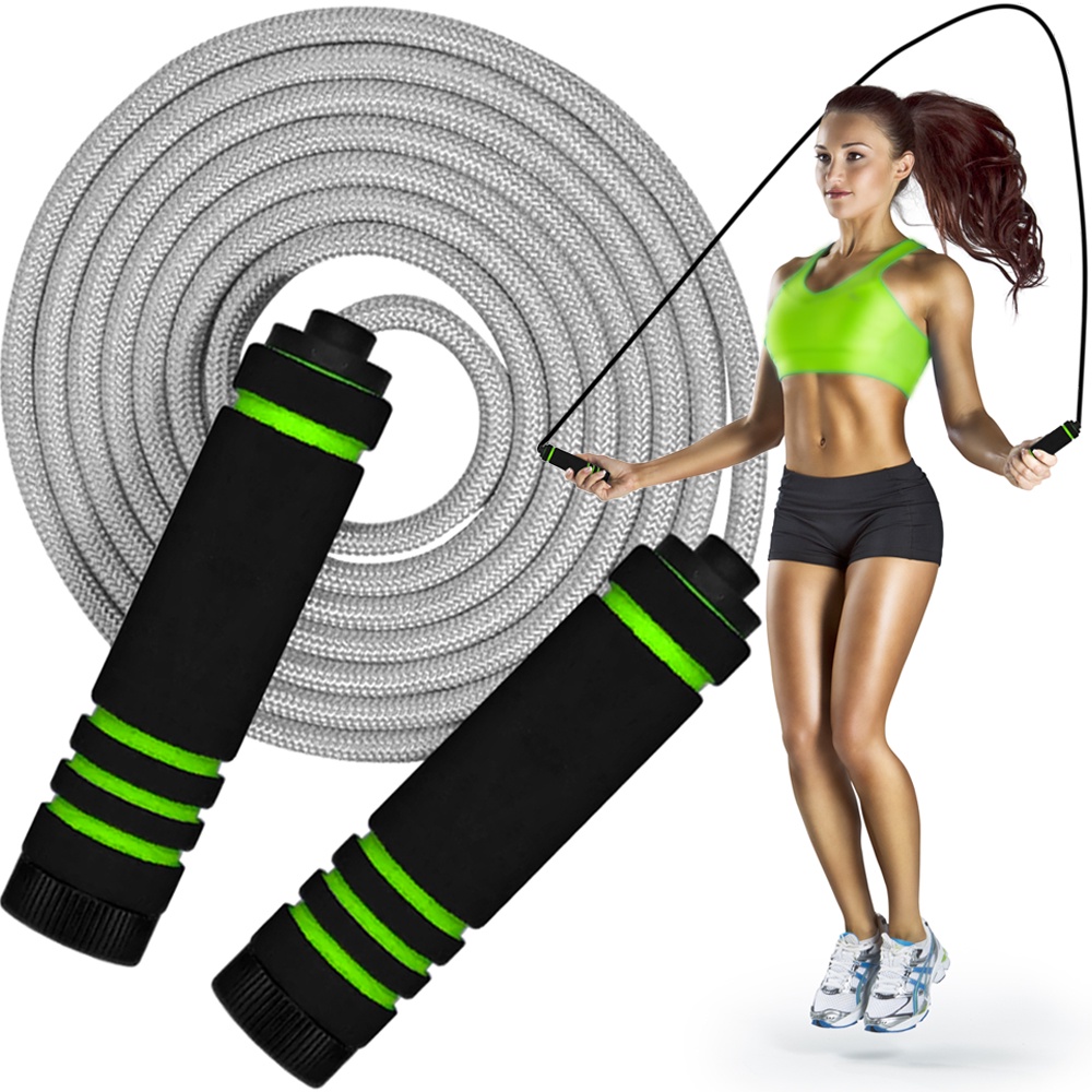 Corda De Pular Academia Emagrecer Fit Exercício Treino Speed