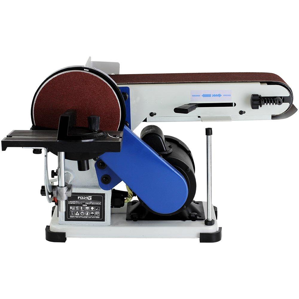 Lixadeira de Cinta Combinada Bancada 375W Bivolt - Home & Living