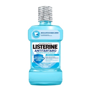 Enxaguante Bucal Listerine Tartar Control Zero Álcool 250ml em Oferta na Shopee