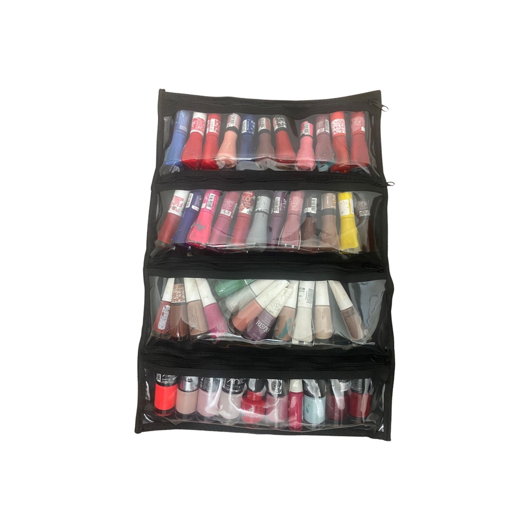 Display Organizador Para Manicure Esmaltes Alicates de Unha Cosméticos Maquiagem