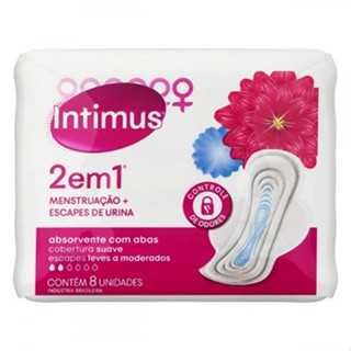 Absorvente Externo Intimus 2 em 1 - 8 unidades