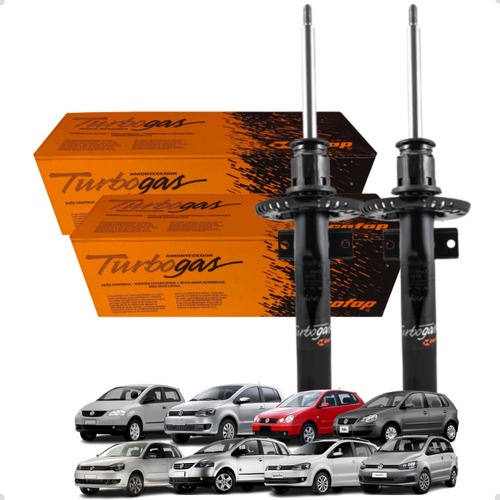 Par Amortecedor Dianteiro Original Polo Fox Spacefox em Oferta na Shopee