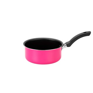 Panela Papeiro Antiaderente Alumínio Nacional Rosa N°14