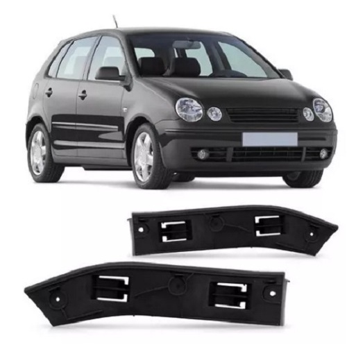 Guia Garra Parachoque Dianteiro Polo 2003 2004 2005 2006 Par