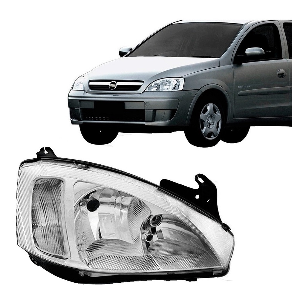 FAROL CORSA 2003/ MONTANA LADO ESQUERDO - Spare Parts and Accessories for Vehicles