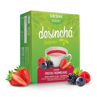 Desincha Sabores - Frutas Vermelhas Display (10 Saches)