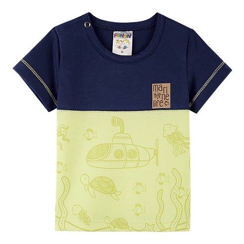 Camiseta Infantil Bebe Menino Festa Machão Surfis Tam P Ao 3
