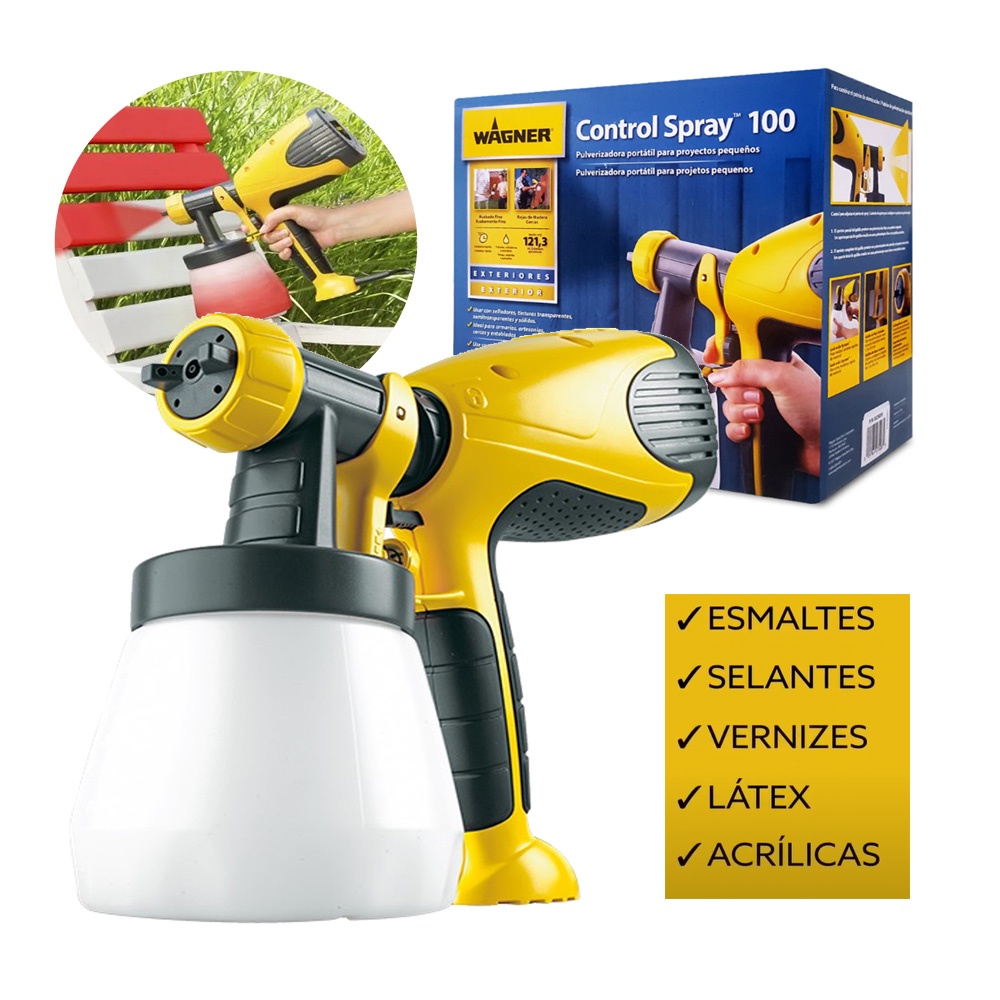 Pistola Pulverizadora Elétrica Control 100 Spray Wagner