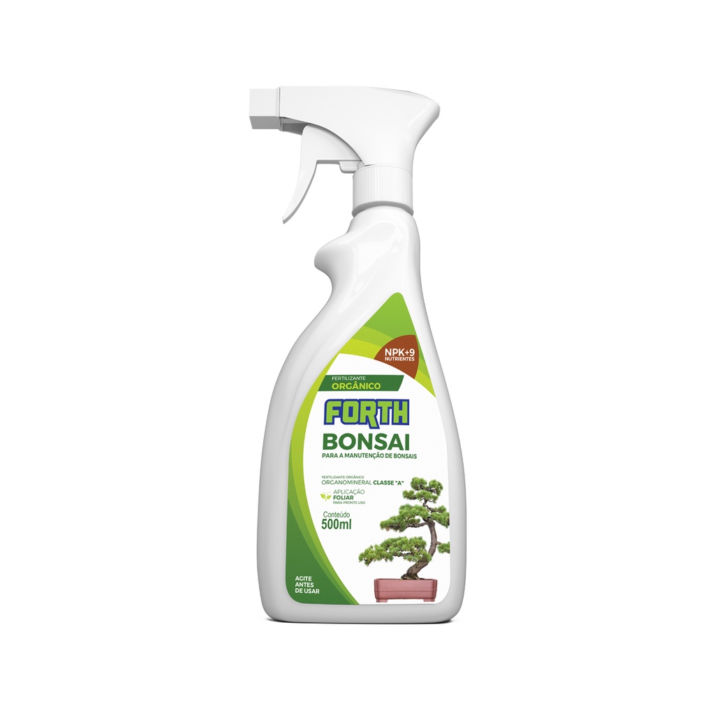 Forth Bonsai Fertilizante Líquido Pronto para Uso - 500 mL em Oferta na Shopee