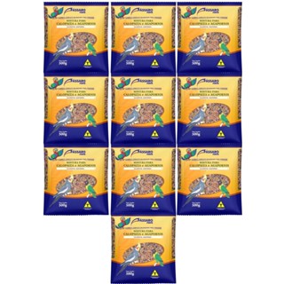 Fardo com 10 unidades Mistura para Calopsita E Agapornis 500gr
