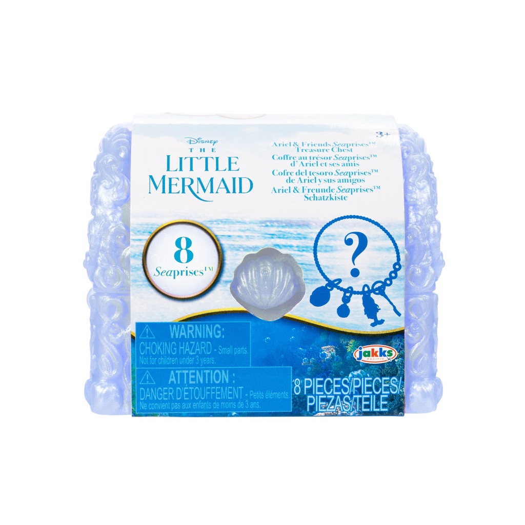A Pequena Sereia - Caixinha Surpresa da Ariel - Azul em Oferta na Shopee