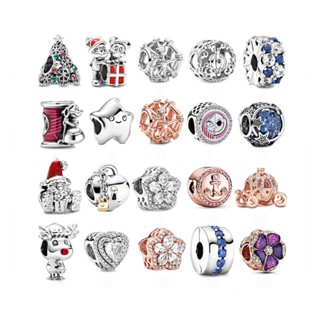 17 Charme 925 Colar De Prata Pulseira-13