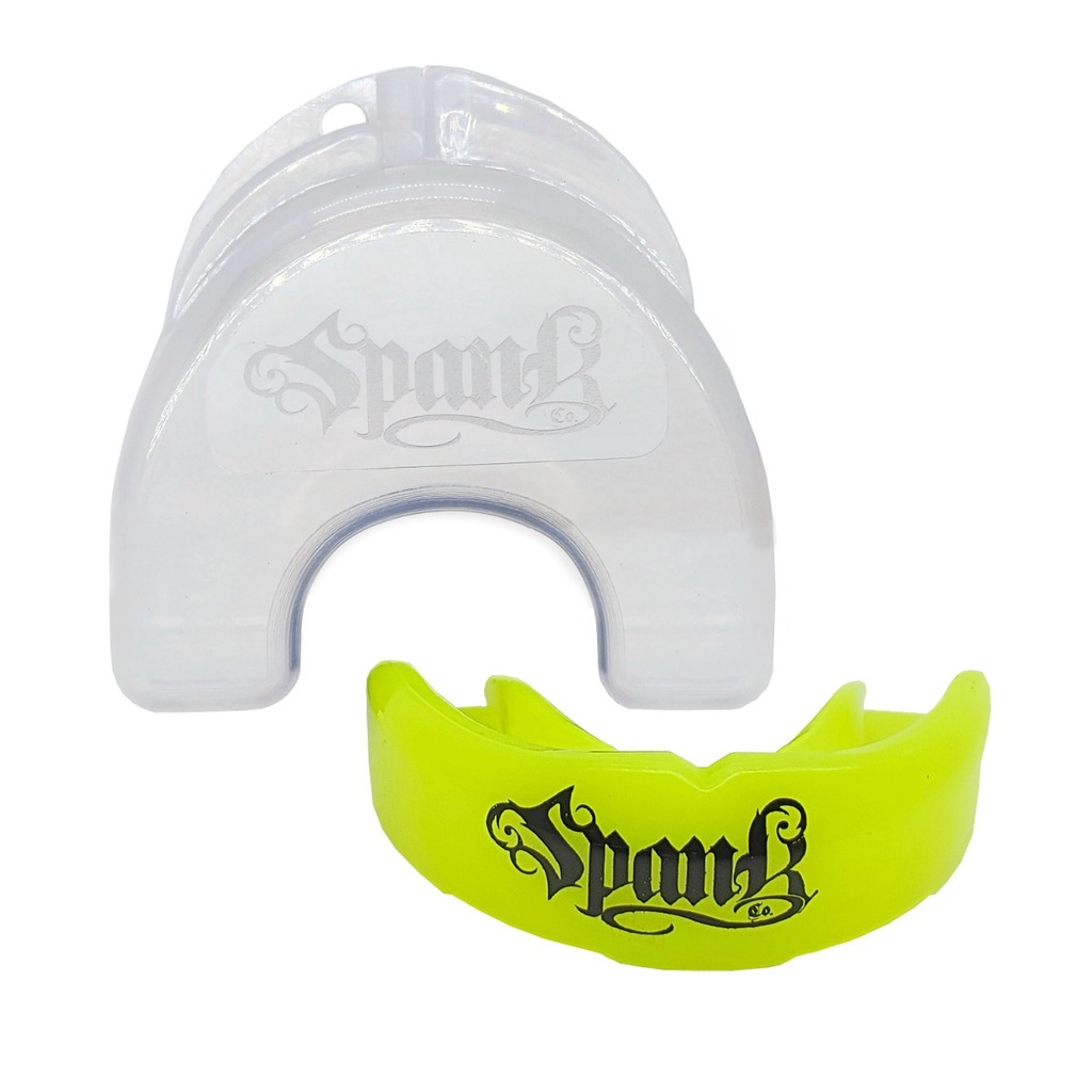 Protetor Bucal Superior Profissional Spank - Amarelo