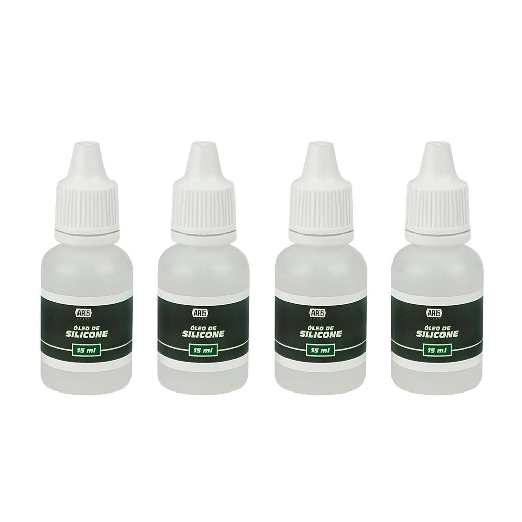 04 Óleos de silicone Ar15 Sport Lubrificação 15ml cada em Oferta na Shopee