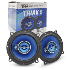 Kit Alto Falante Hurricane Triaxial Triak 5" Polegadas 100W (Par)