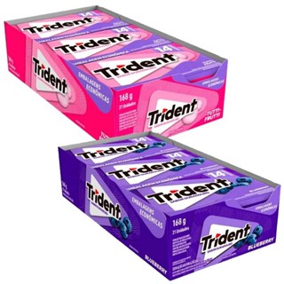 Goma de Mascar Trident Embalagem 12 Unidades - Escolha seu Sabor