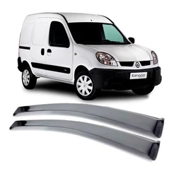 Defletor Calha de Chuva Renault Kangoo 2000 a 2017 2 Portas Ecoflex