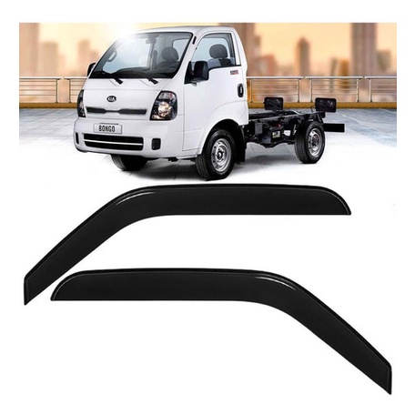 Calha de Chuva Defletor Kia Bongo 2005 a 2021 2 Portas Ecoflex em Oferta na Shopee